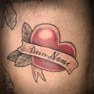 Tattoo Herz Dein Name