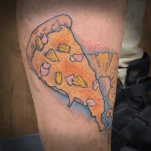 Tattoo Pizza Hawaii